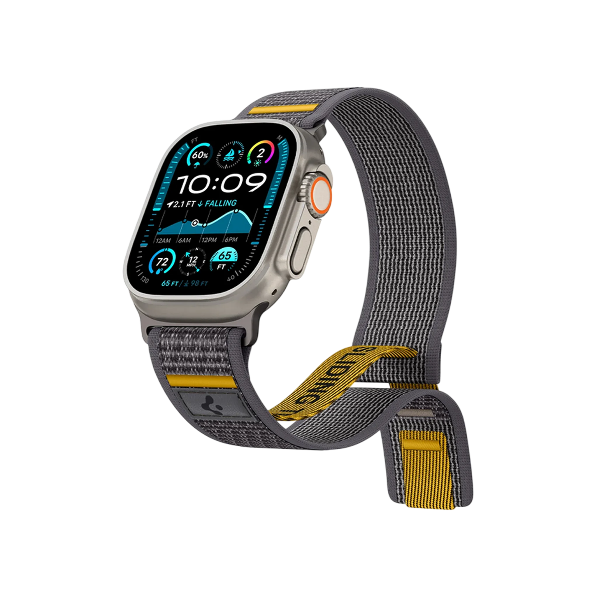 Curea pentru ceas Spigen Athlex Air Active Gray
